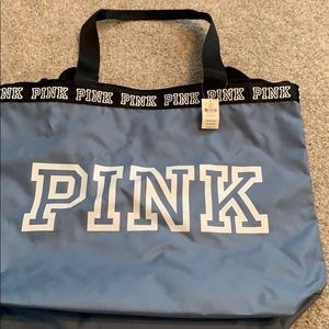 Pink Victoria’s Secret bag
